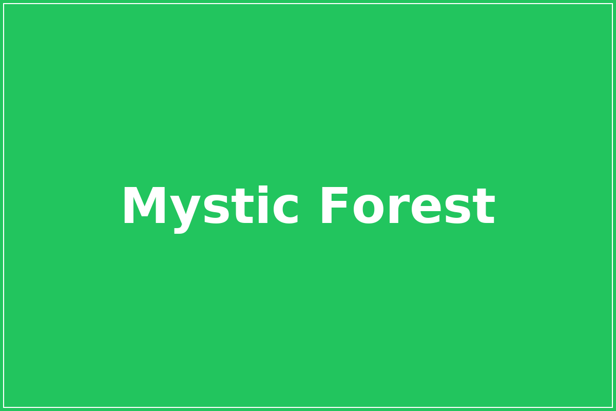 Mystic Forest slot preview